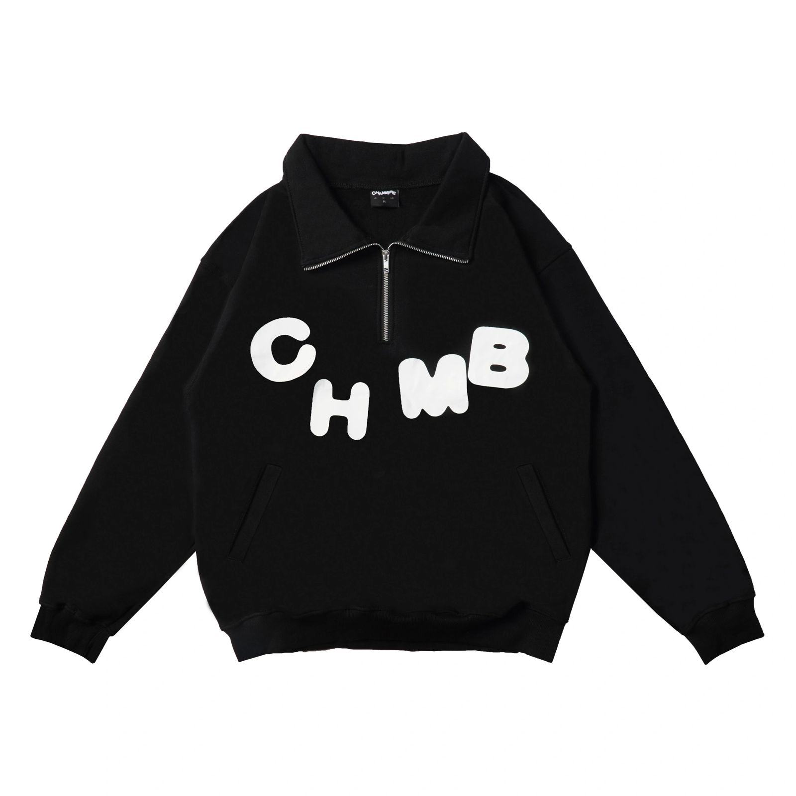 HALF ZIPPER CHMB - BLACK