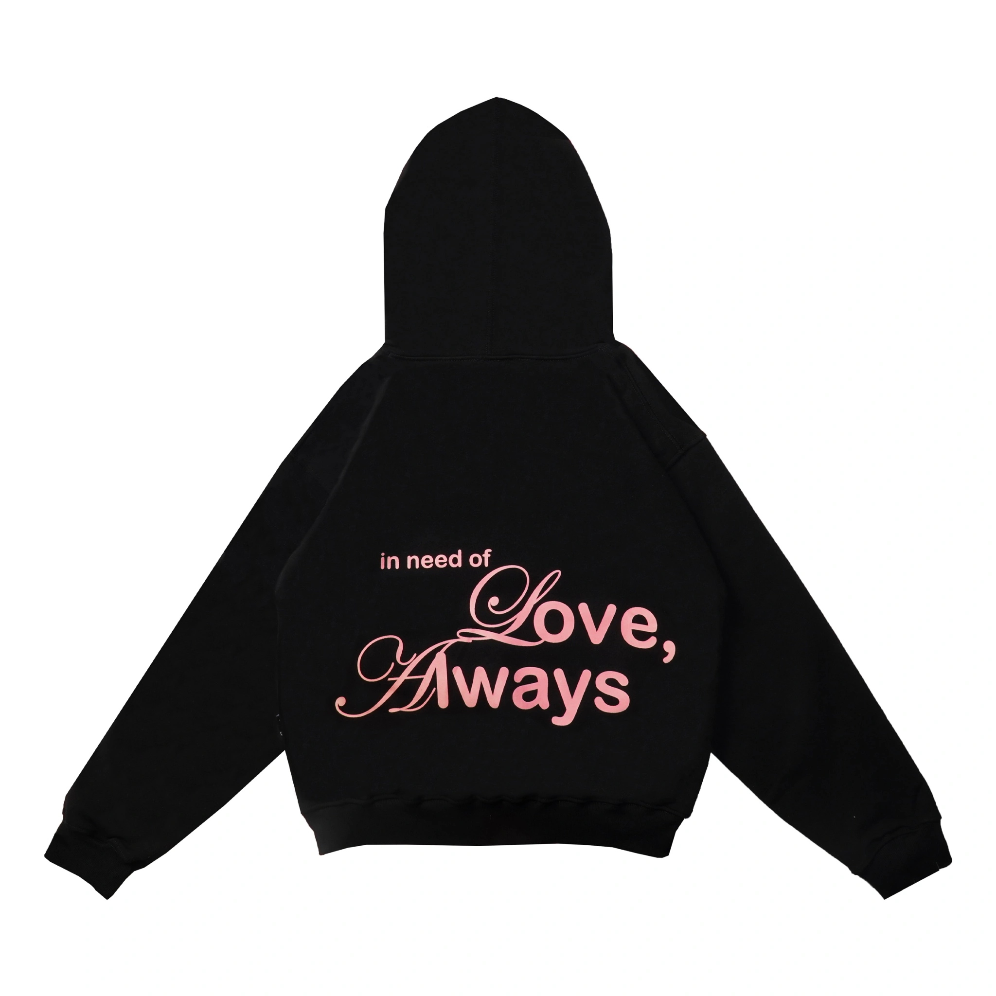 Boxy Hoodie Chambredelavain - Need Love Black