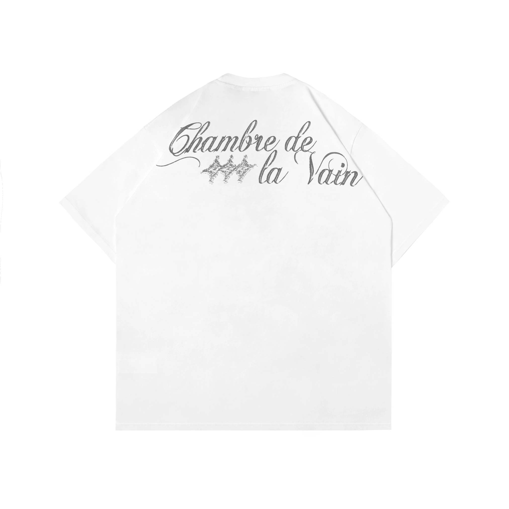 OVERSIZED tee Chambredelavain - WITHOUTVAIN WHITE
