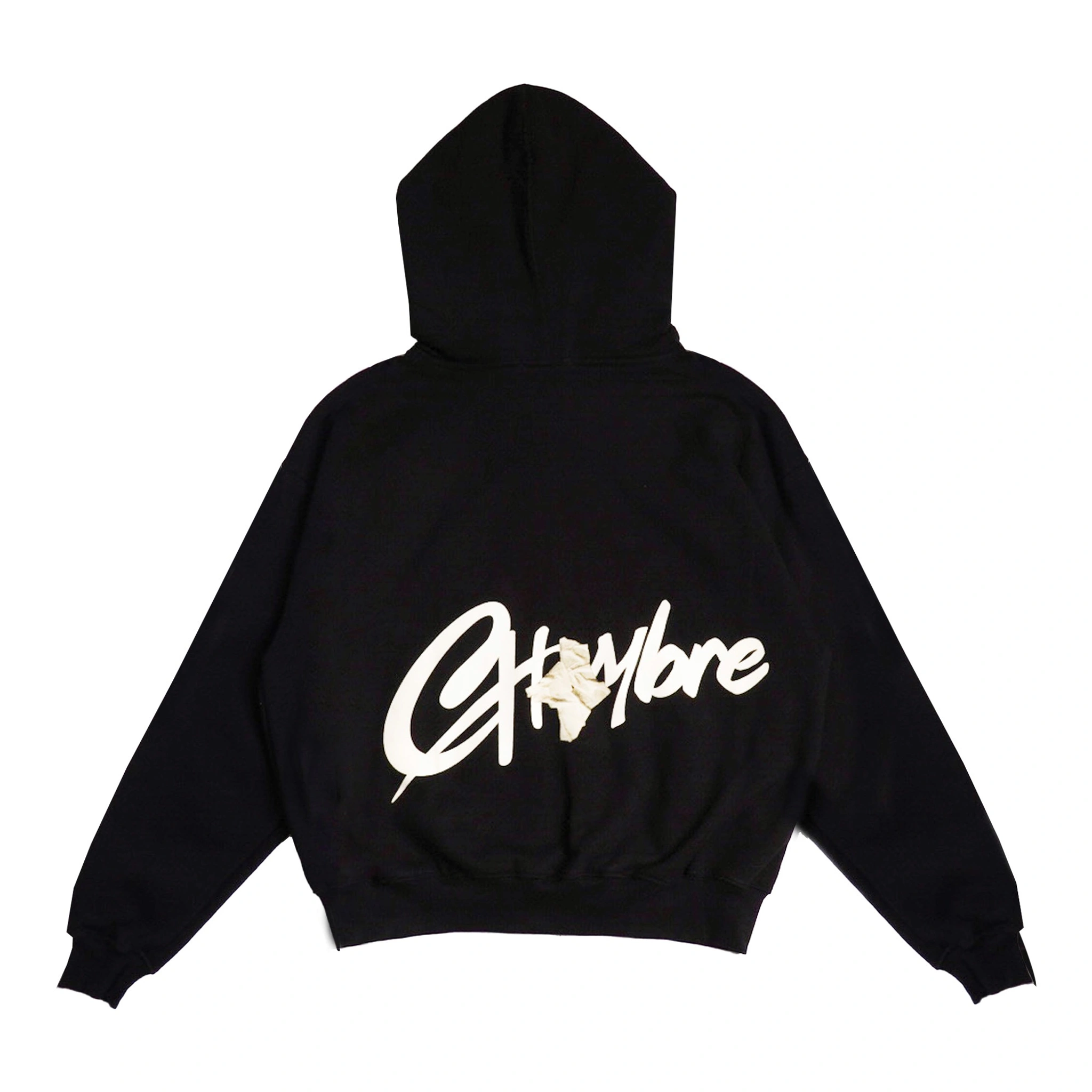 Boxy Zip Hoodie Chambredelavain - MASKING TAPE BK