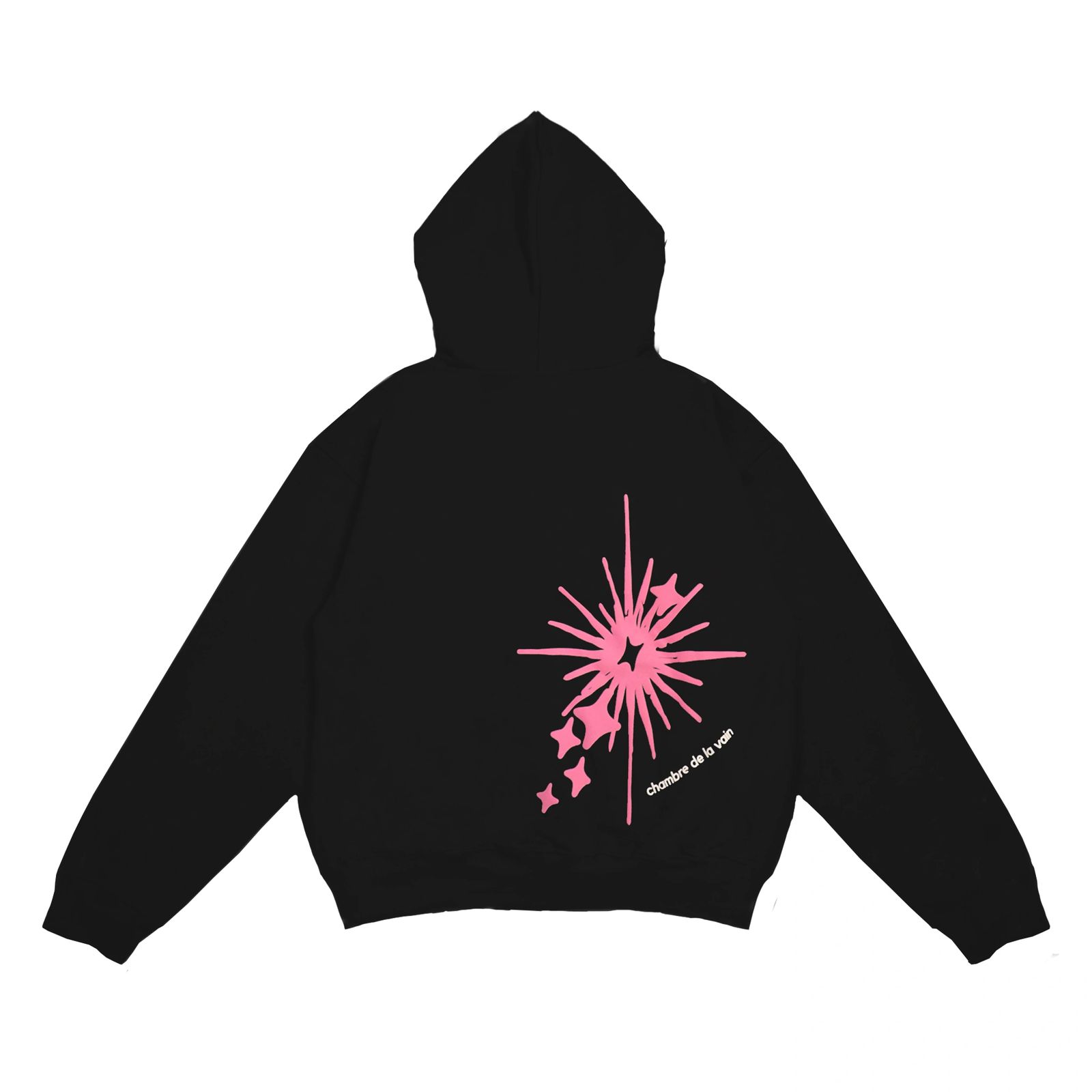 Boxy Hoodie Chambredelavain - Beds Star Black