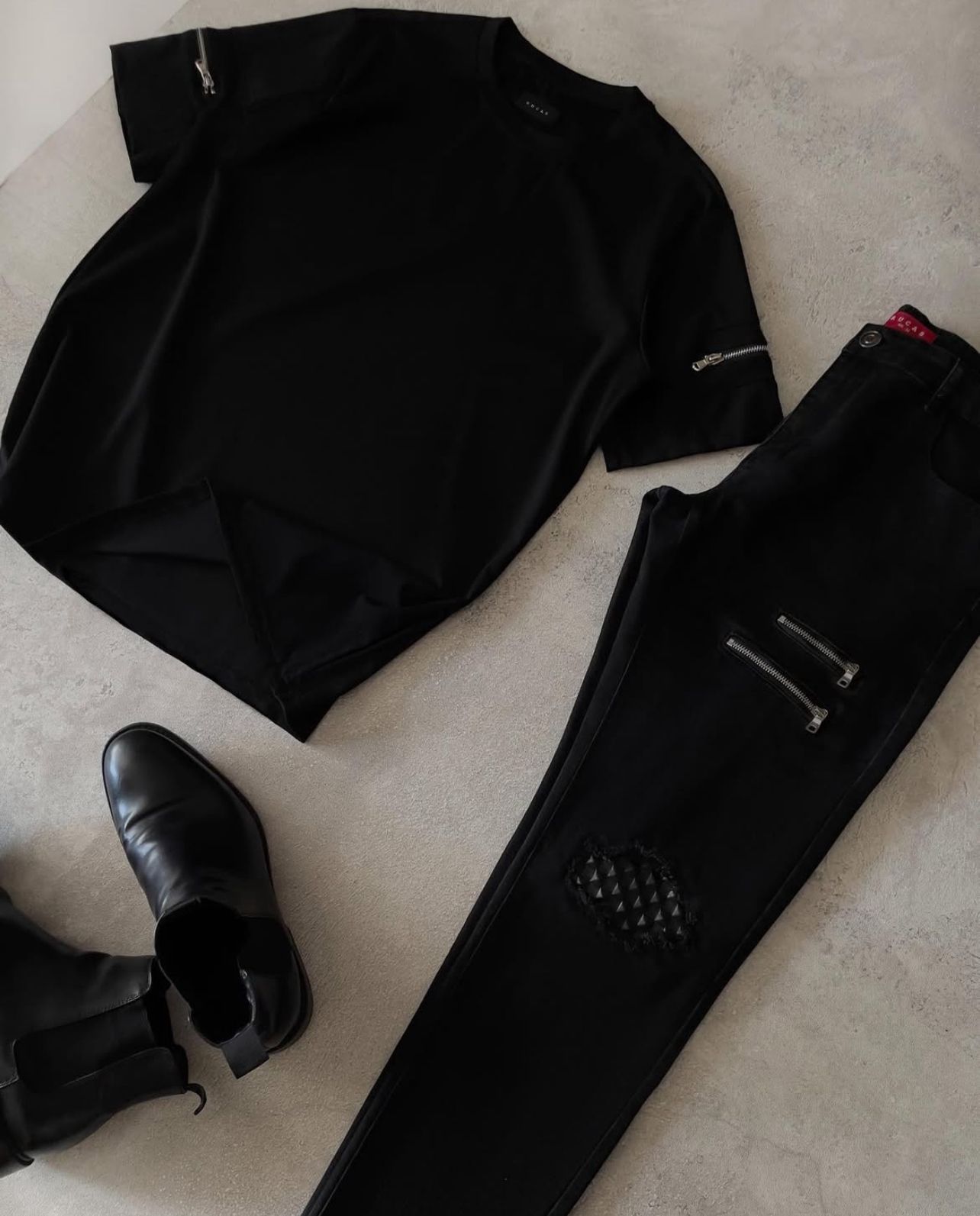 T-shirt rucas doubell zipper